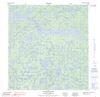 075E16 - GAGNON LAKE - Topographic Map