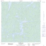 075F03 - POWDER LAKE - Topographic Map