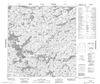 075F07 - HALLIDAY LAKE - Topographic Map
