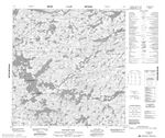 075F07 - HALLIDAY LAKE - Topographic Map