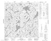 075G07 - BURPEE LAKE - Topographic Map