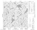 075G07 - BURPEE LAKE - Topographic Map