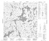 075G08 - DYMOND LAKE - Topographic Map