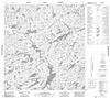 075G14 - LAMARRE LAKE - Topographic Map