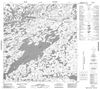075G16 - LAHAISE LAKE - Topographic Map
