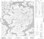075H07 - SANDERSON LAKE - Topographic Map