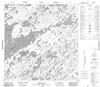 075H08 - CROWE LAKE - Topographic Map