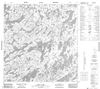 075H09 - BROAD LAKE - Topographic Map
