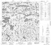 075I03 - BIBLOWITZ LAKE - Topographic Map