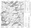 075I05 - SNELGROVE LAKE - Topographic Map