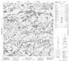 075I06 - NIEZNANY LAKE - Topographic Map