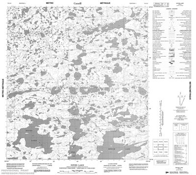 075I12 - NOYES LAKE - Topographic Map