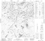 075I15 - BECK LAKE - Topographic Map