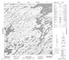 075J01 - BLAKE LAKE - Topographic Map