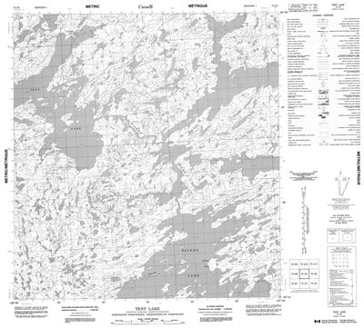 075J05 - TENT LAKE - Topographic Map