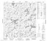 075J11 - CATHOLIC LAKE - Topographic Map