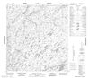 075J12 - TRIANGULAR LAKE - Topographic Map