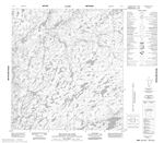 075J12 - TRIANGULAR LAKE - Topographic Map