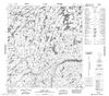 075J13 - FABIEN LAKE - Topographic Map