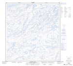 075K05 - BUNTING LAKE - Topographic Map