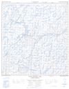 075K09 - WHITE QUARTZ LAKE - Topographic Map
