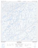 075K10 - PIKES PORTAGE - Topographic Map