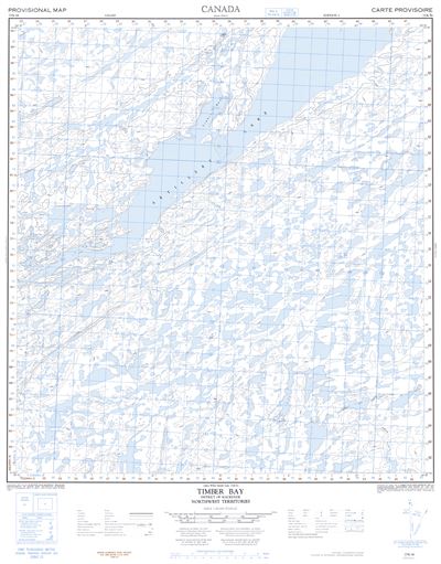 075K16 - TIMBER BAY - Topographic Map