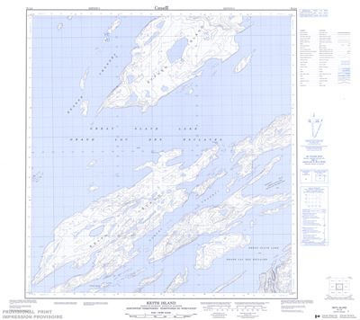 075L04 - KEITH ISLAND - Topographic Map