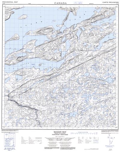 075L08 - MCLEAN BAY - Topographic Map