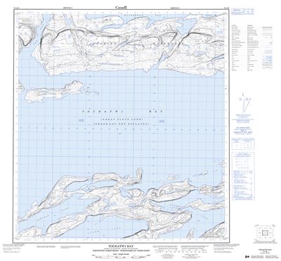 075L09 - TOCHATWI BAY - Topographic Map