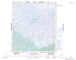 075M - MACKAY LAKE - Topographic Map