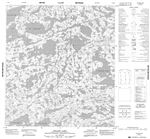 075M06 - HILLTOP LAKE - Topographic Map