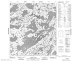 075M11 - CAMSELL LAKE - Topographic Map