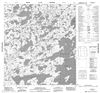 075M13 - WARBURTON BAY - Topographic Map