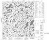 075N05 - ANARIN LAKE - Topographic Map
