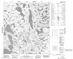 075N13 - ZYENA LAKE - Topographic Map