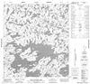 075O08 - MARY FRANCES LAKE - Topographic Map