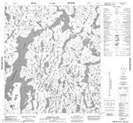 075O11 - PTARMIGAN LAKE - Topographic Map