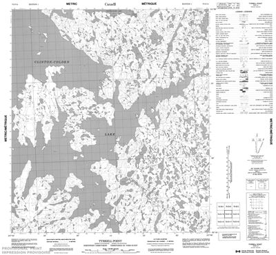 075O14 - TYRRELL POINT - Topographic Map