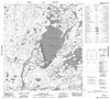 075P02 - EYEBERRY LAKE - Topographic Map