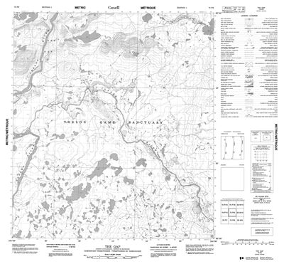 075P09 - THE GAP - Topographic Map
