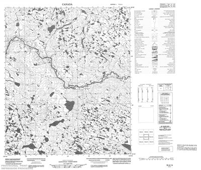 076A14 - NO TITLE - Topographic Map