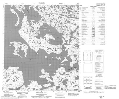 076C01 - ROCKNEST BAY - Topographic Map