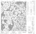 076C08 - SUSSEX LAKE - Topographic Map