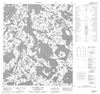 076C11 - GLOWWORM LAKE - Topographic Map