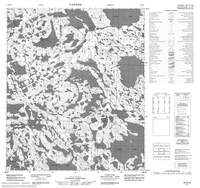 076C14 - NO TITLE - Topographic Map