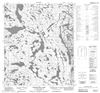 076C16 - THLEWYCHO LAKE - Topographic Map