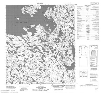 076D08 - NO TITLE - Topographic Map