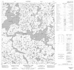 076D12 - DESTEFFANY LAKE - Topographic Map