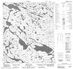 076G04 - REGAN LAKE - Topographic Map